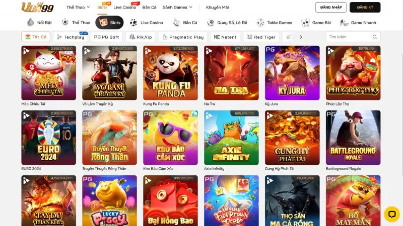 Các Sản Phẩm Chính của VUA99 