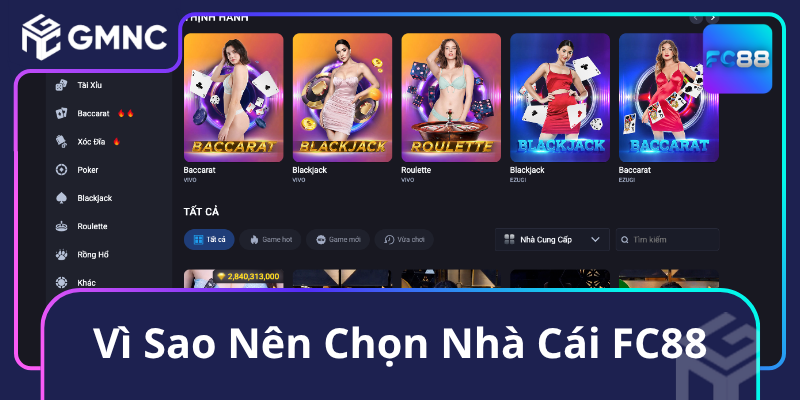 Vì Sao Nên Chọn Nhà Cái FC88 Vì Sao Nên Chọn Nhà Cái FC88